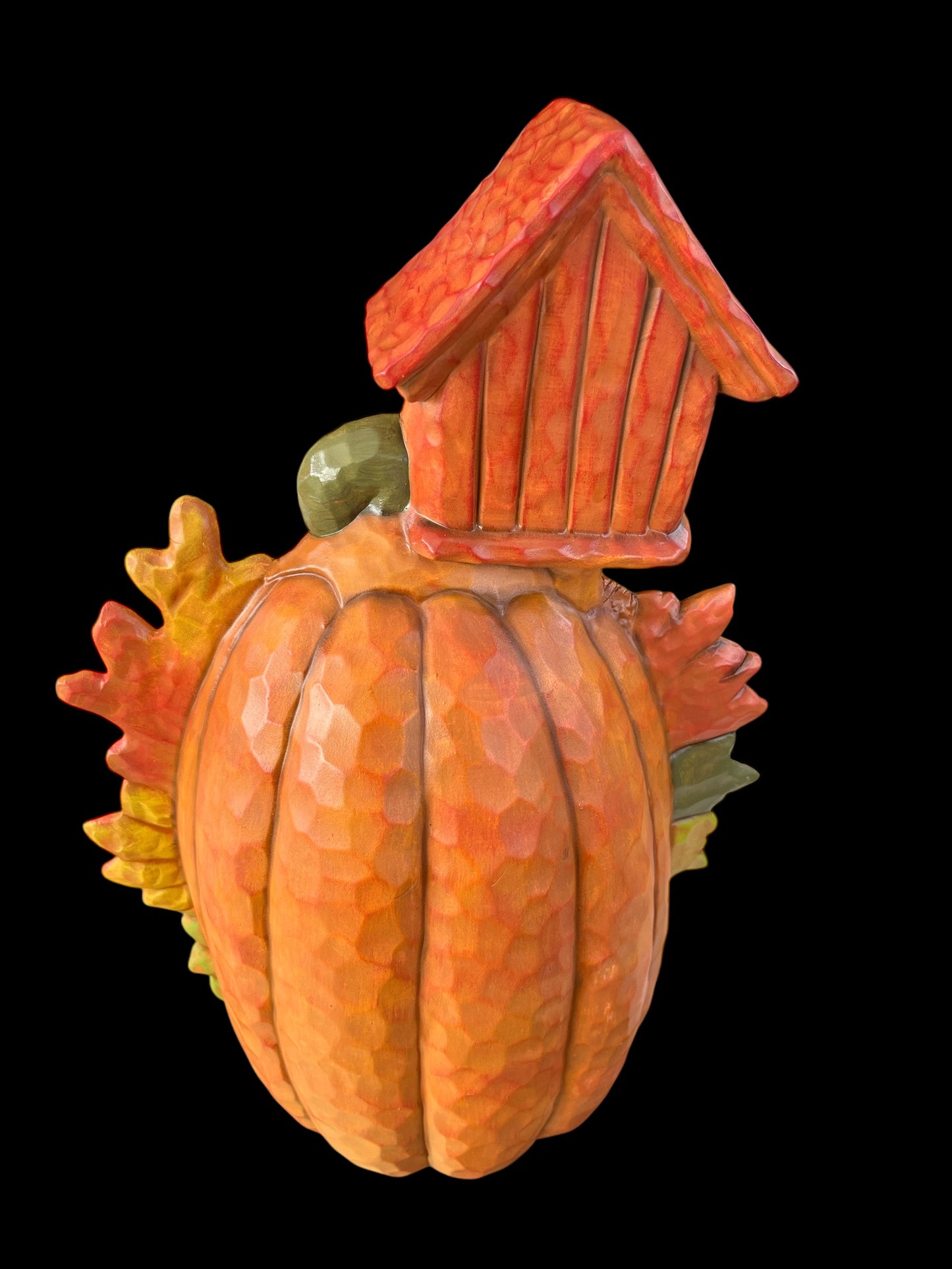 Fall Pumpkin birdhouse