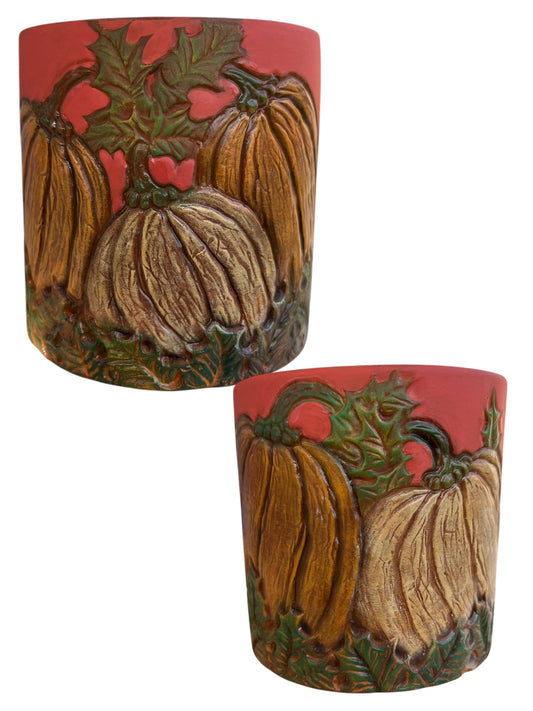 Pumpkin Candle holder