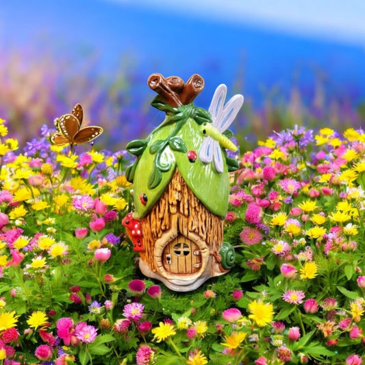 Garden gnome house